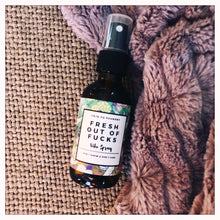 Load image into Gallery viewer, Fresh Out of Fucks- Cooling Cucumber & Mint Room Vibe Spray 2oz